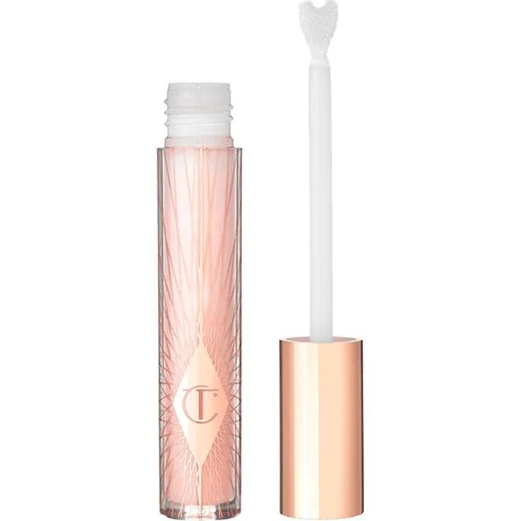 Charlotte Tilbury Collagen Lip Bath, Lipgloss & Pflege mit Meereskollagen, Rose Refresh, 7,9 ml