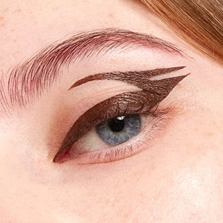 3INA The Color Pen Eyeliner, filzstift eyeliner in braun, 1 ml mit präziser Linienführung und intensiver Farbwirkung – Bild 2