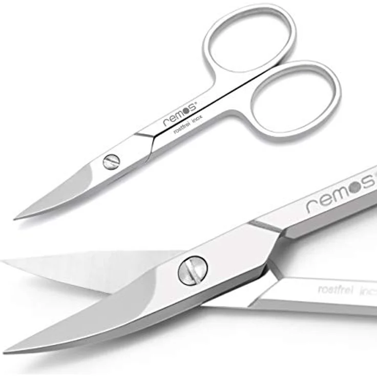 remos professional body care REMOS Pediküre Fußnagelschere Edelstahl [INOX] rostfrei, 10.5cm, Mikrozahnung für starke Nägel, ergonomischer Griff – Bild 4
