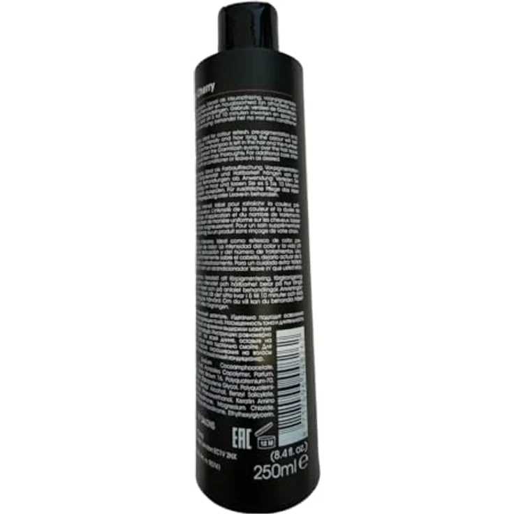 KIS GlamWash Shampoo Cherry, intensives Farbshampoo für schnelle Farbveränderung, 250ml – Bild 2