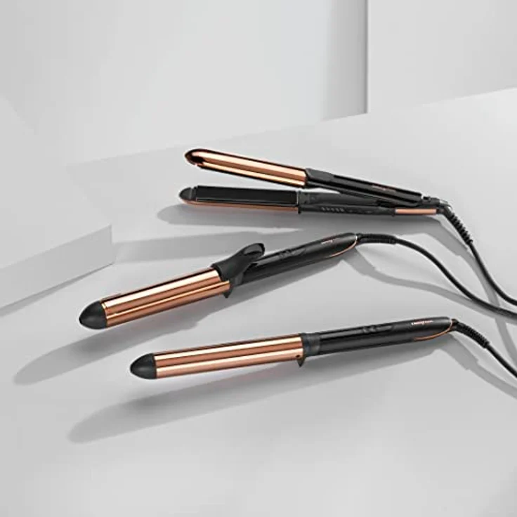 BaByliss Lockenstab C455E Salon Air Brilliance, Titanium-Keramik-Beschichtung 28 mm Aufsatz-Durchmesser Advanced Ceramics Heizsystem – Bild 10