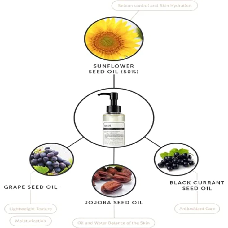 Dear Klairs Gentle Black Fresh Cleansing Oil Reinigungsöl 150 ml mit reinigender Wirkung – Bild 5