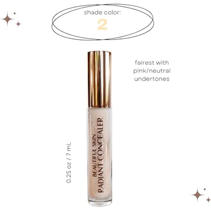 Charlotte Tilbury Beatiful Skin Radiant Concealer | 7.2g | 2 Fair – Bild 2