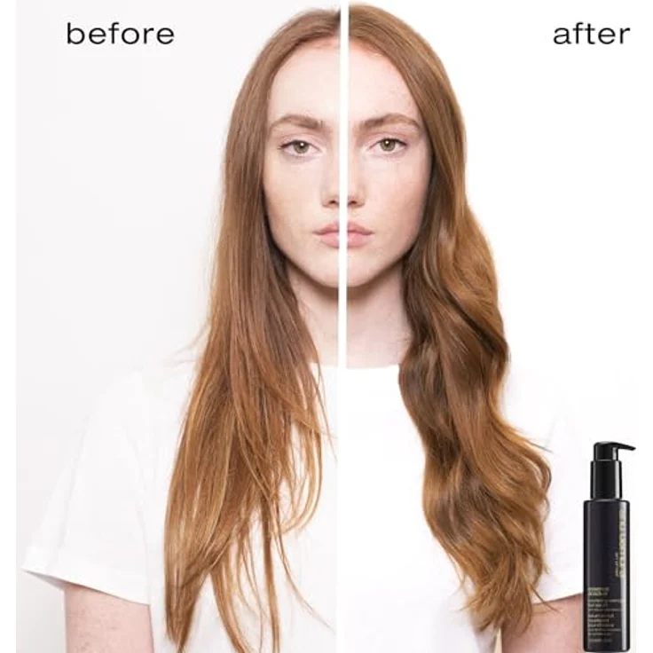 Shu Uemura Essence Absolue Overnight Serum, Bändigendes Haaröl, Kamilienöl, Anti-Frizz, 150 ml – Bild 2