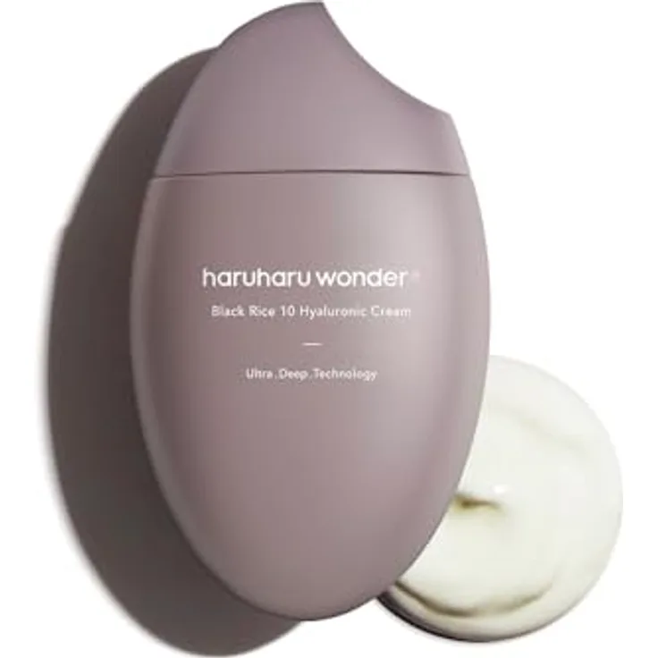 HARUHARU Haruharu wonder 10 Hyaluronic 50ml, Feuchtigkeitsspendende Gesichtscreme mit 10 Hyaluronsäure-Typen