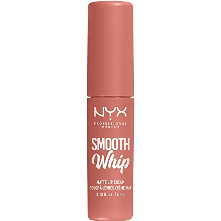 NYX Professional Makeup Smooth Whip Matte Lip Cream, Lipgloss für Damen, pflegende Kakaobutter & Sheabutter, Farbe: Velvet Rose, 4 ml – Bild 8