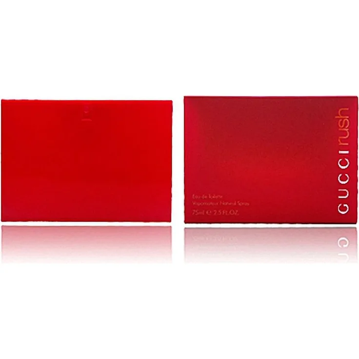 Gucci Rush For Women, EdT Spray 50 ml, fruchtiger Chypre-Duft in knallrotem Flakon