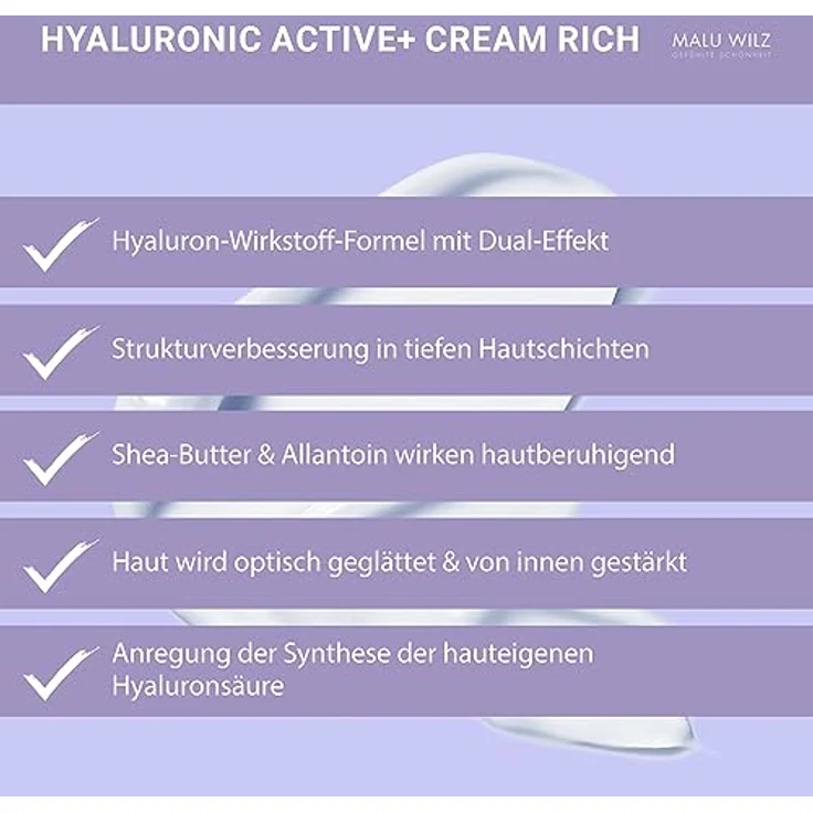 Malu Wilz Hyaluronic Active Cream Rich 50 ml – Bild 5