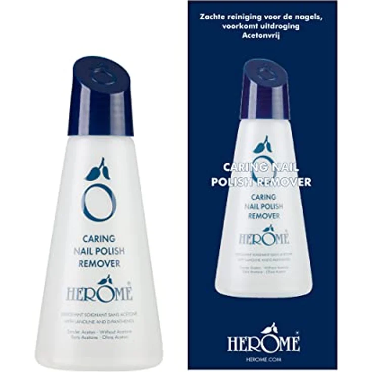 Herome Nagellackentferner Acetonfrei (Caring Nail Polish Remover) - Mild, Pflegend, effektiv und der Duft ist besonders angenehm. - 120ml. – Bild 1