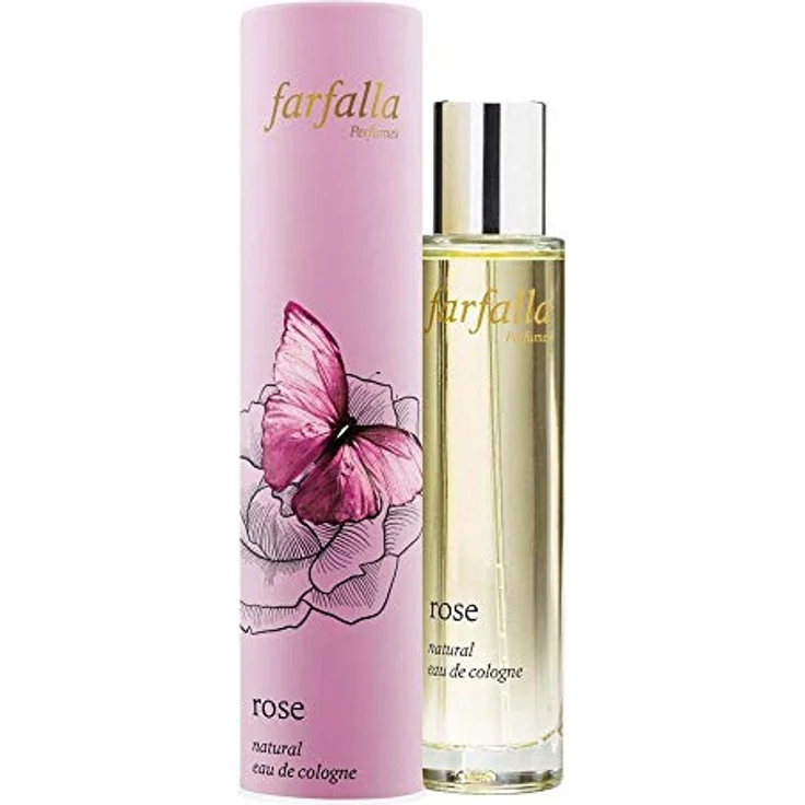 Farfalla Rose - Natural Eau de Cologne 50ml, betörender Damenduft