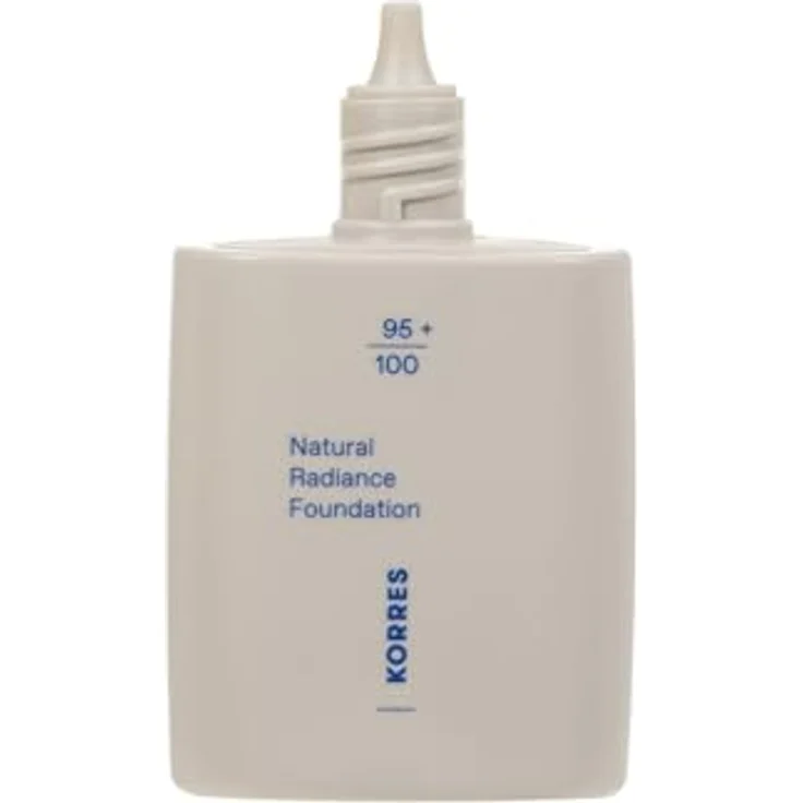 KORRES Natural Radiance Foundation Light 01, mittlere Deckkraft mit Pfingstrosen-Blütenextrakt, vegan, 30 ml – Bild 2