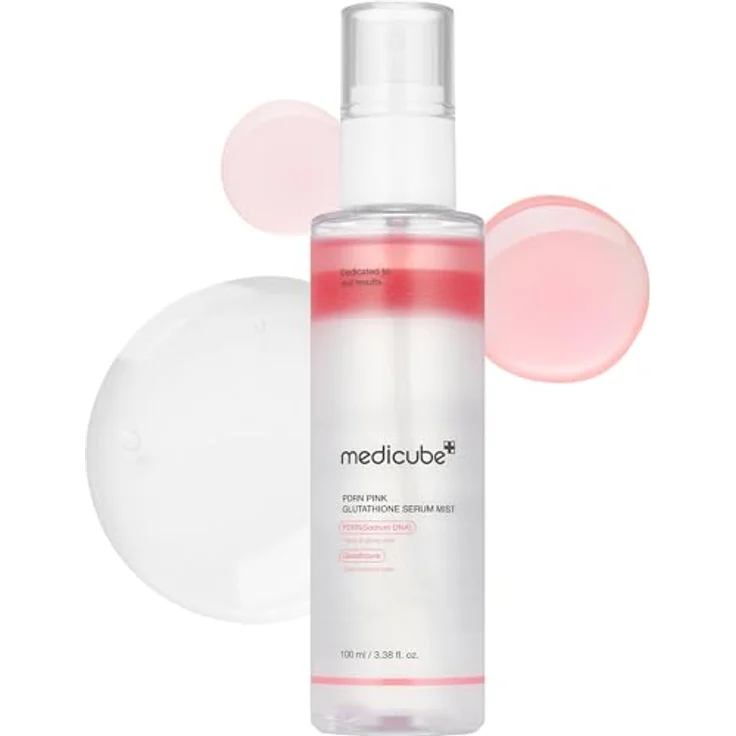 Medicube Gesichtsserum PDRN Pink Glutathione, Glow Serum mit Hautregeneration und antioxidativem Schutz, 100 ml – Bild 1