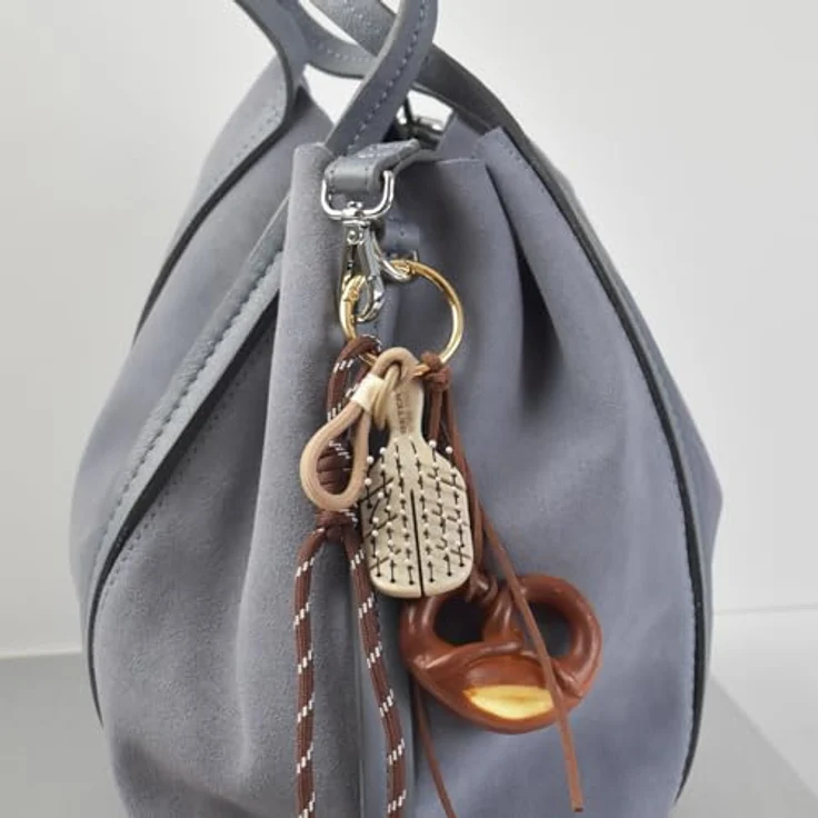 Beter Charm Natural Fiber Bürste, 3er Pack in Beige, Rosa und Grün, XSS Format mit Kette zum Aufhängen – Bild 2