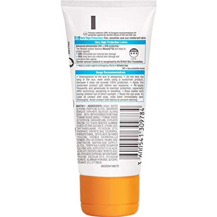 Garnier Sensitive Advanced by Ambre Solaire Lotion LSF50 50 ml – Bild 2