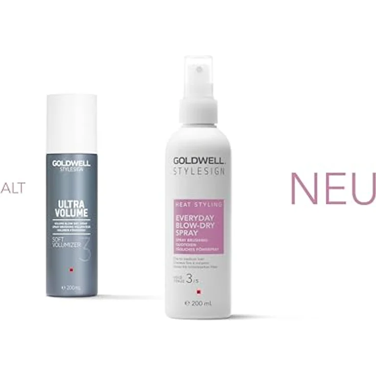 Goldwell Stylesign Heat Styling Everyday Blow-Dry Spray 200 ml, Hitzeschutz-Spray – Bild 2