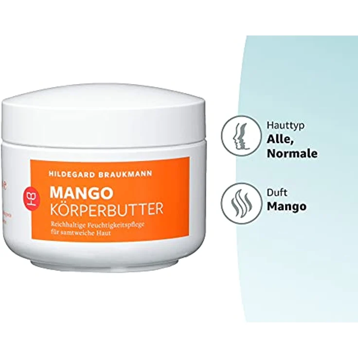 Hildegard Braukmann Mangobutter Körpercreme 200 ml  – Bild 5
