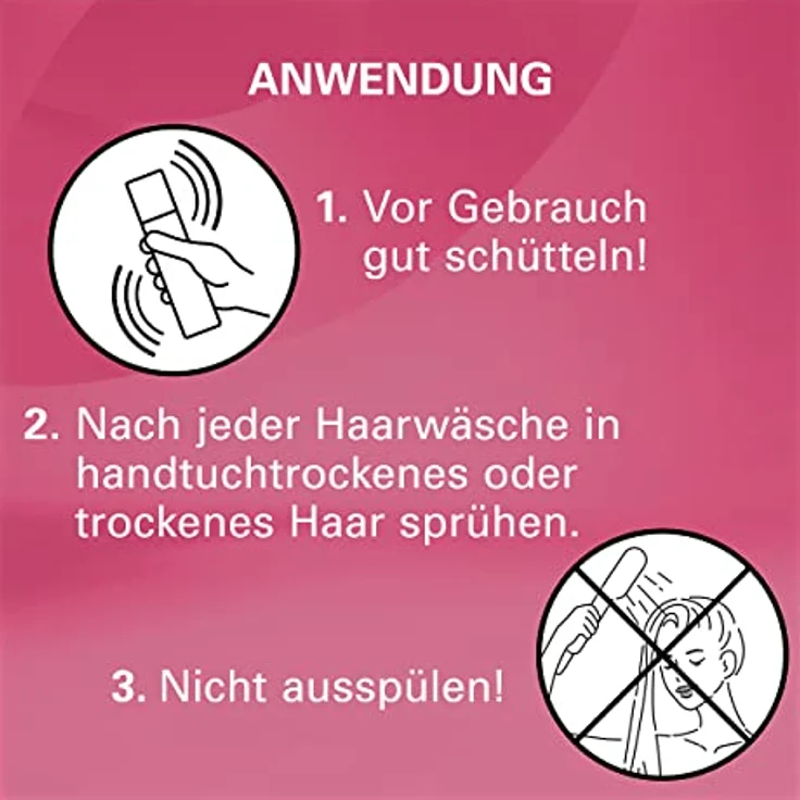 Gliss Kur Express-Repair-Spülung Colour Perfector (200 ml), Haarspülung für getöntes, gesträhntes oder gefärbtes Haar, mit Hyaluron-Komplex & Cranberry-Extrakt – Bild 3