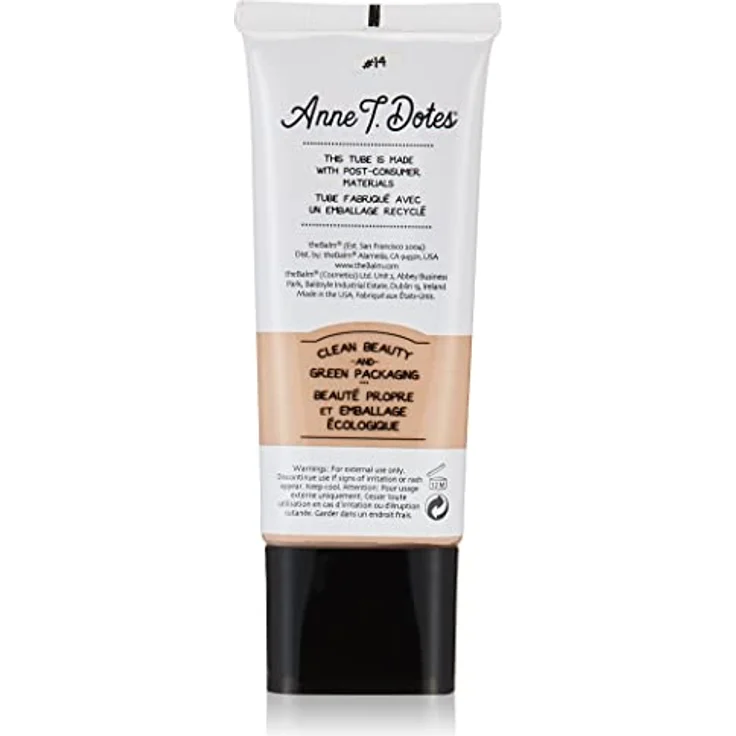 The Balm Anne T. Dotes, Getönte Feuchtigkeitscreme mit sofortigem Teint-Glow und Feuchtigkeit, 30 ml – Bild 1