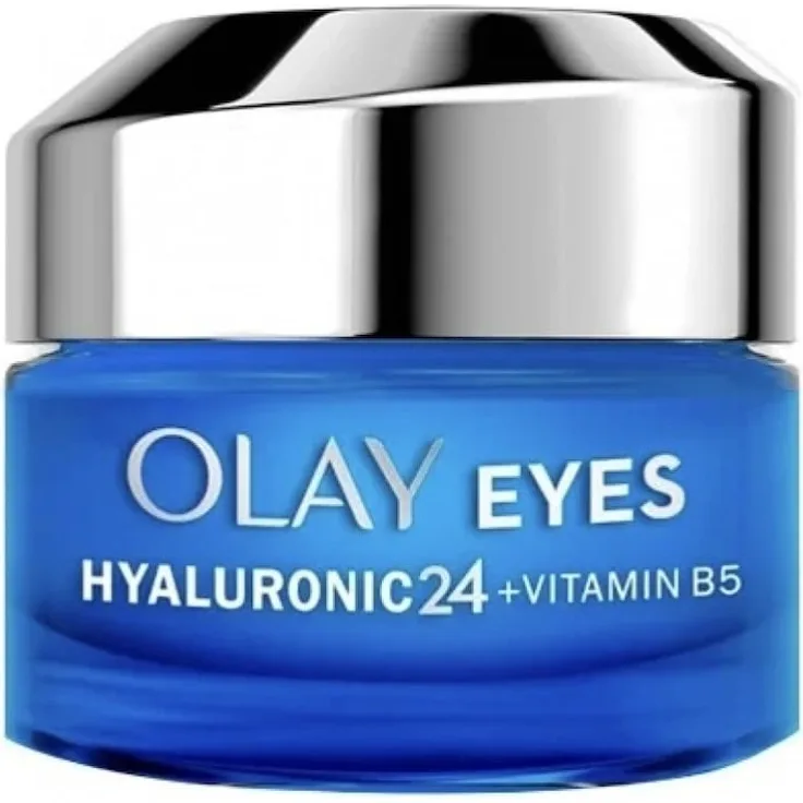 Olay Hyaluronic24 Augenserum, 15 ml, für Damen mit Vitamin B, feuchtigkeitsspendend