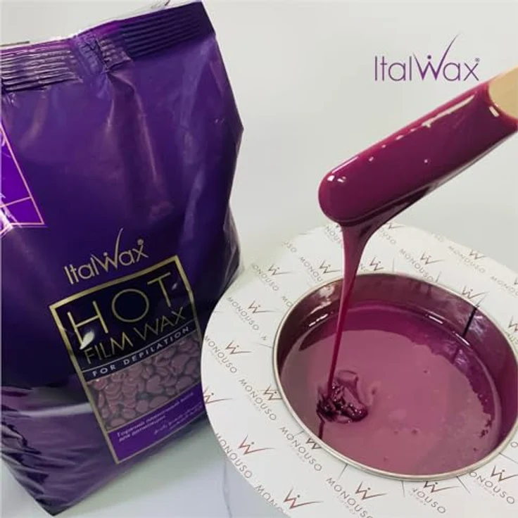 Italwax Wachsperlen Plum 1 kg Heißwachs – Bild 7