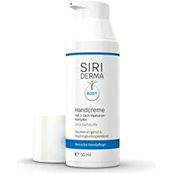 SIRIDERMA Basische Handcreme | Ohne Duftstoffe | 50 ml | Vegane Handcreme für raue und strapazierte Hände – Bild 3