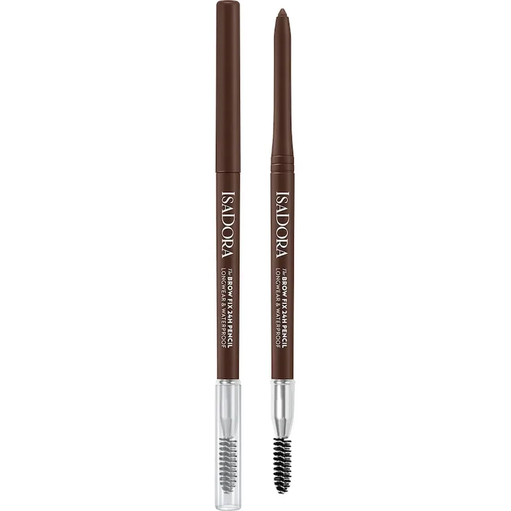 IsaDora The Brow Fix 24H Pencil, Longwear & Waterproof Augenbrauenstift, 0,32 g, dunkelbraun