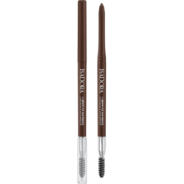 IsaDora The Brow Fix 24H Pencil, Longwear & Waterproof Augenbrauenstift, 0,32 g, dunkelbraun