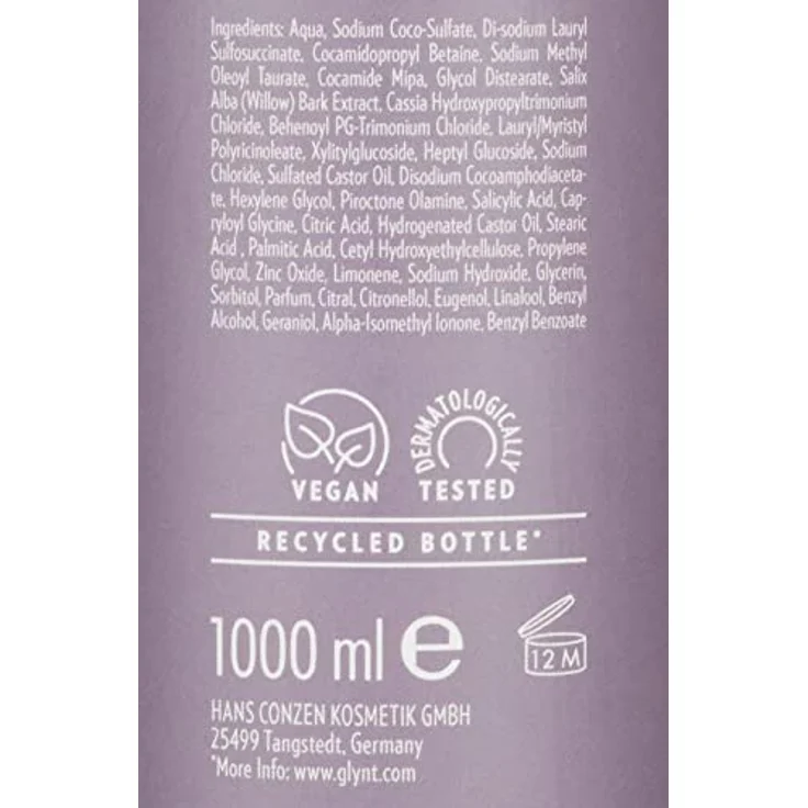 Glynt Derma Shampoo 1000 ml – Bild 3