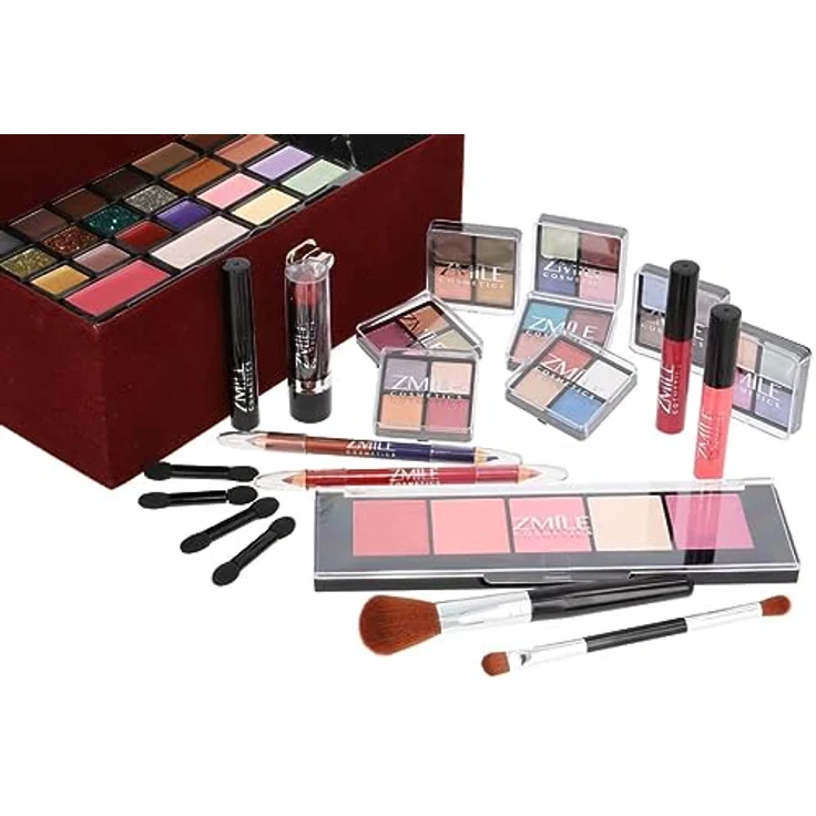 ZMILE Cosmetics Kosmetik-Koffer 'Beauty Case Velvety' (dark berry) - Vegane Kosmetik – Bild 3