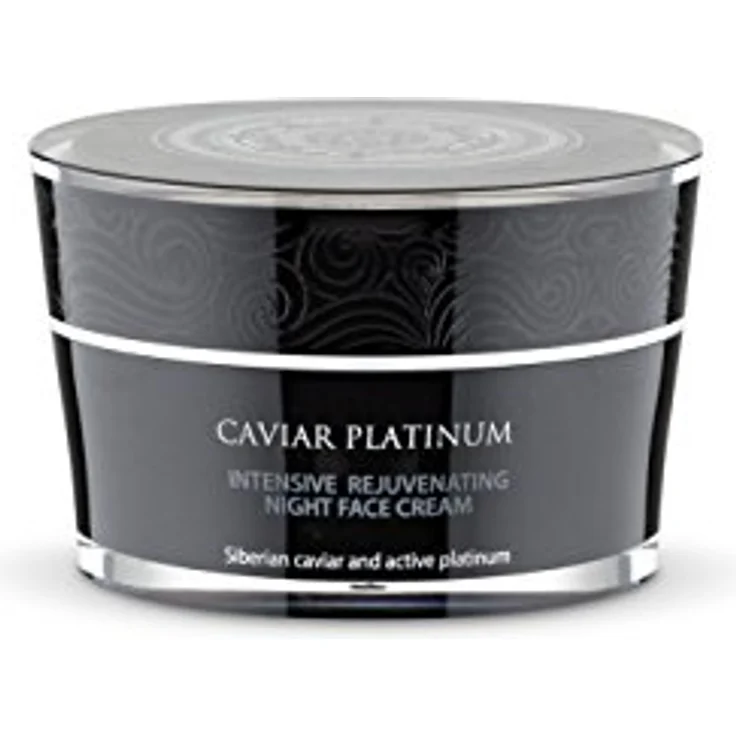 Natura Siberica Natura Siberica Caviar Platinum Intensive Rejuvenating Night Face Cream Intensywnie regenerujący krem do twarzy na noc 50 ml, Feuchtigkeit und beruhigt die Haut, hydratisierte und strahlende Haut – Bild 1