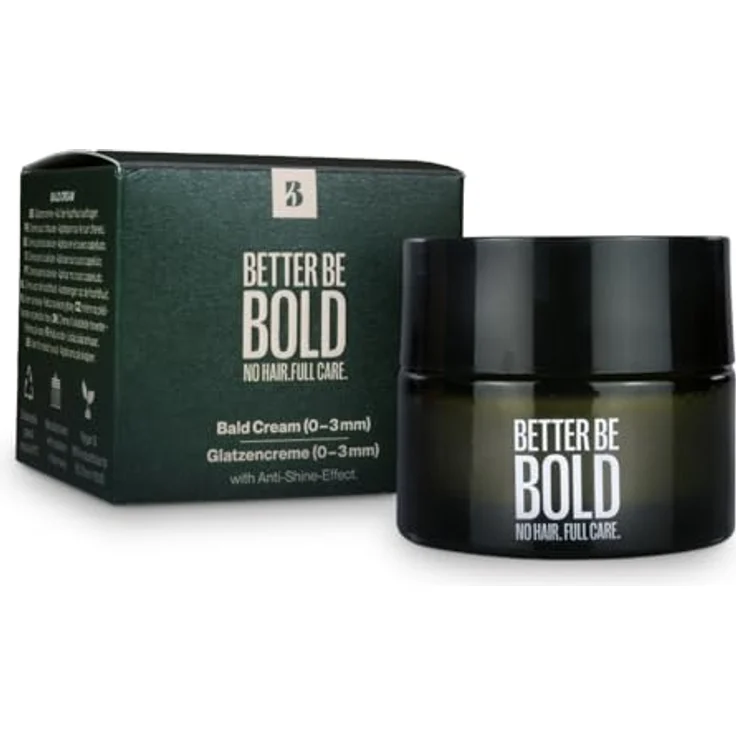 BETTER BE BOLD Kopfhautpflege No Hair. Full Care. Glatzencreme 50 ml – Bild 2