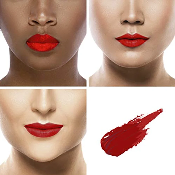 All Tigers Lippen Natural and Vegan Lipstick Lippenstift 887 Burgundy Red 8 ml – Bild 3