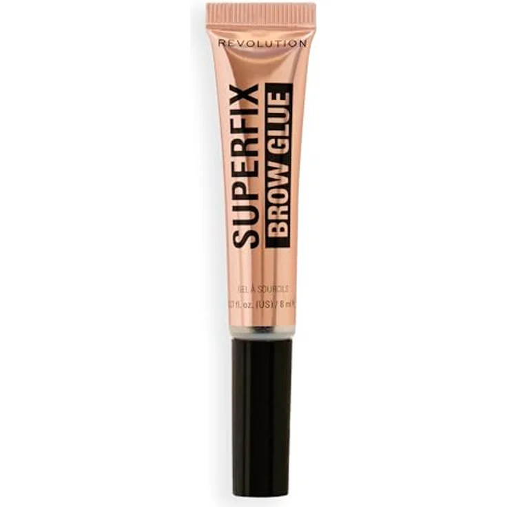 Revolution Superfix Brow Glue, Augenbrauengel mit langanhaltendem Halt, Vitamin E & Rizinusöl, Vegan & Tierversuchsfrei, 8ml – Bild 3