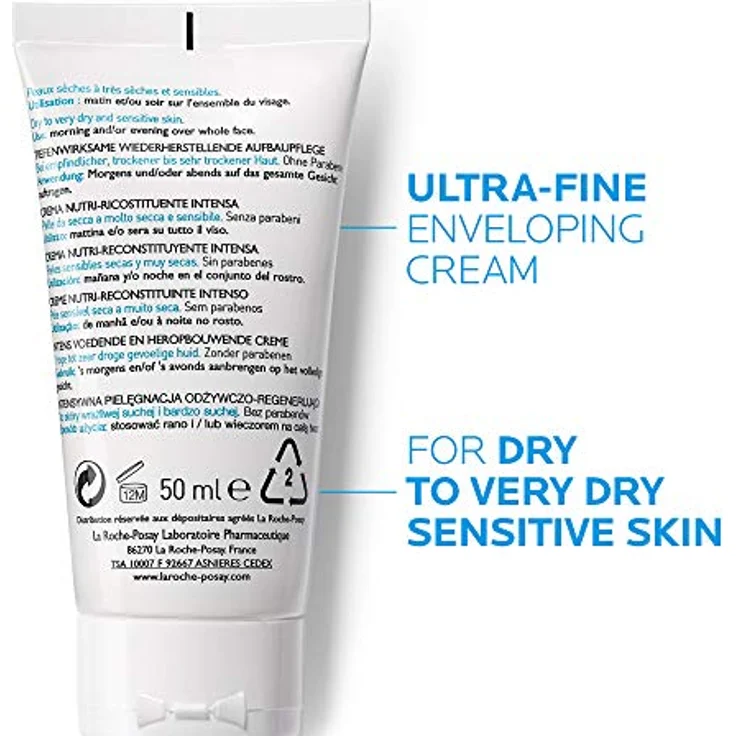 LA ROCHE-POSAY Nutritic Intense Gesichtscreme 50 ml – Bild 2