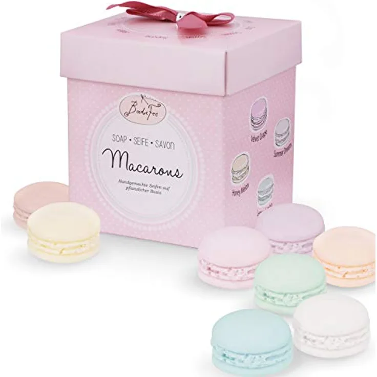 BadeFee Seifen Macarons Badeseife 160 g