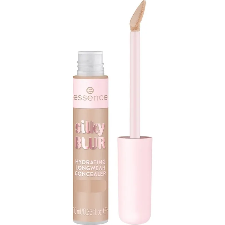 Essence Silky Blur Hydrating Longwear Concealer 10 ml 200, mittlere Deckkraft mit seidigem, natürlichen Finish