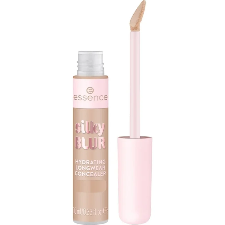 Essence Silky Blur Hydrating Longwear Concealer 10 ml 200, mittlere Deckkraft mit seidigem, natürlichen Finish