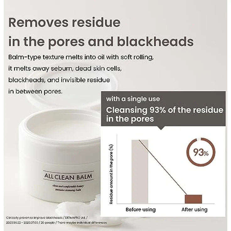Heimish All Clean Balm Gesichtswaschcreme 120 ml mit reinigender Wirkung – Bild 5