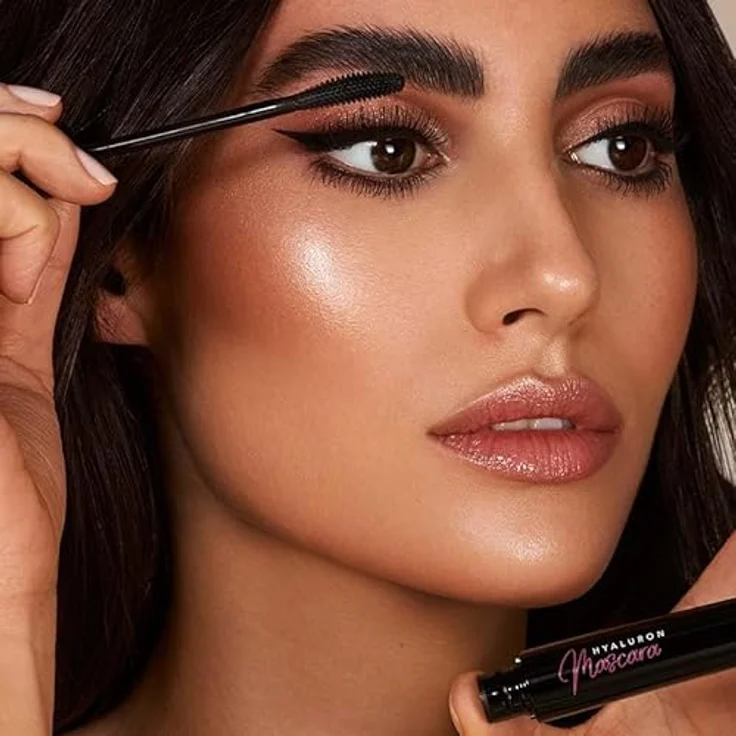 KU2 Cosmetics Mascara Long-Lasting Curl & Lift, Wimperntusche mit pflegendem Hyaluron, wasserfest Schwarz, 8,5 ml – Bild 2