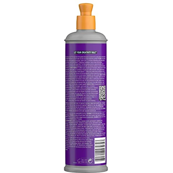 Tigi Bed Head Serial Blonde Purple Toning Shampoo gegen Gelbstich in blondem Haar 400 ml – Bild 2