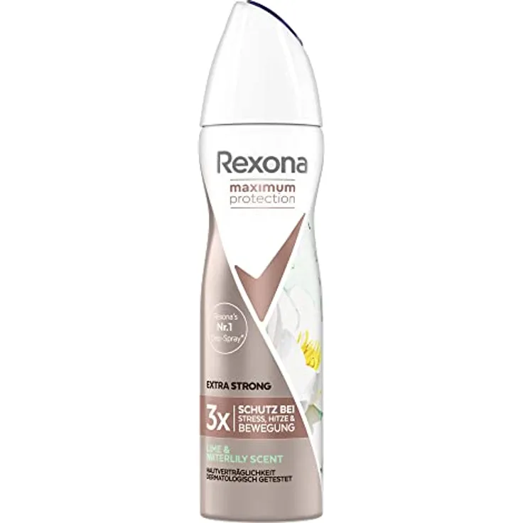 Rexona Maximum Protection Anti-Transpirant Spray Lime & Waterlily Scent 1 x 150ml