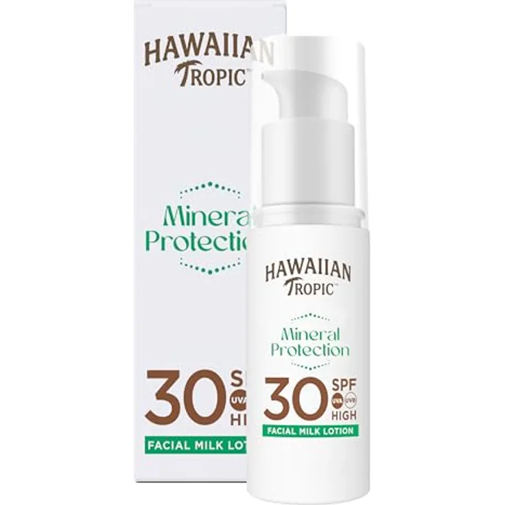 Hawaiian Tropic Mineral Schutzmilch Fürs Gesicht Spf30 50 ml