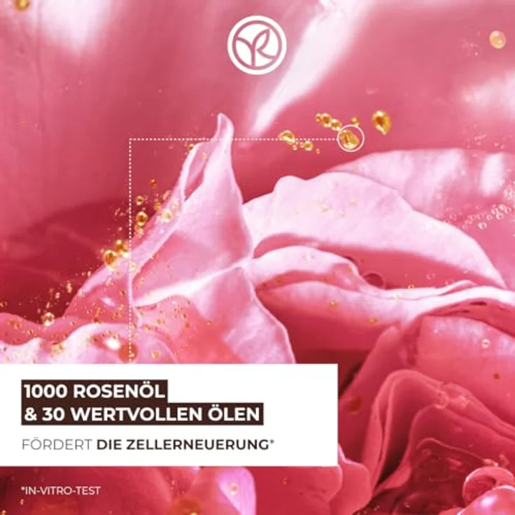 Yves Rocher RICHE CRÈME - Antifalten-Nachtpflege mit Öl aus 1000 Rosen für intensive Zellregeneration - 50 ml – Bild 3