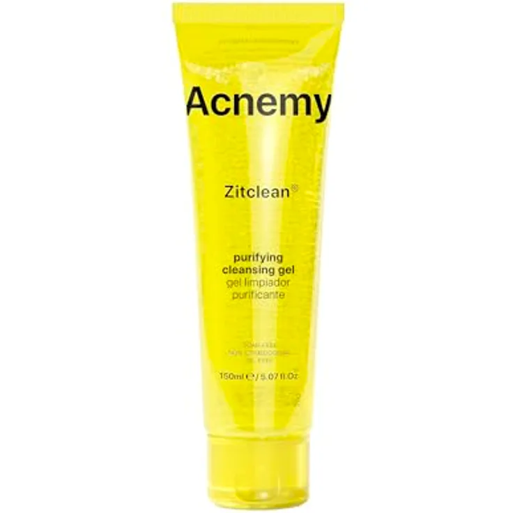 Acnemy ZITCLEAN Purifying Cleansing Gel, sanftes Reinigungsgel mit Salicylsäure und Azeloglycin, 150 ml