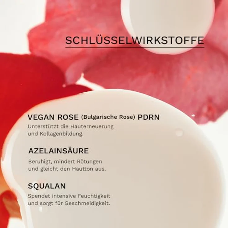 Haruharu Wonder Rose PDRN Soothing Serum, feuchtigkeitsspendendes Gesichtsserum für Regeneration und Hauterneuerung, 30 ml – Bild 3