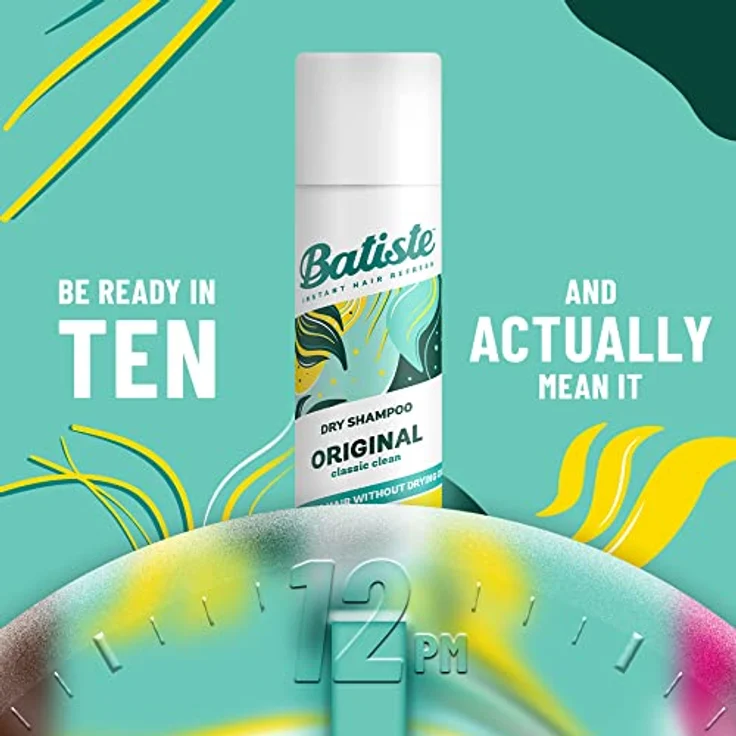 Batiste Original Trockenshampoo mit zartem frischem Duft 350 ml – Bild 6