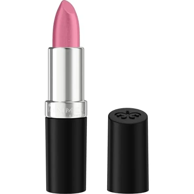 Rimmel London Lasting Finish Satin Lipstick Pinch Me Pink 300, Lippenstift mit Vitaminen, 4g