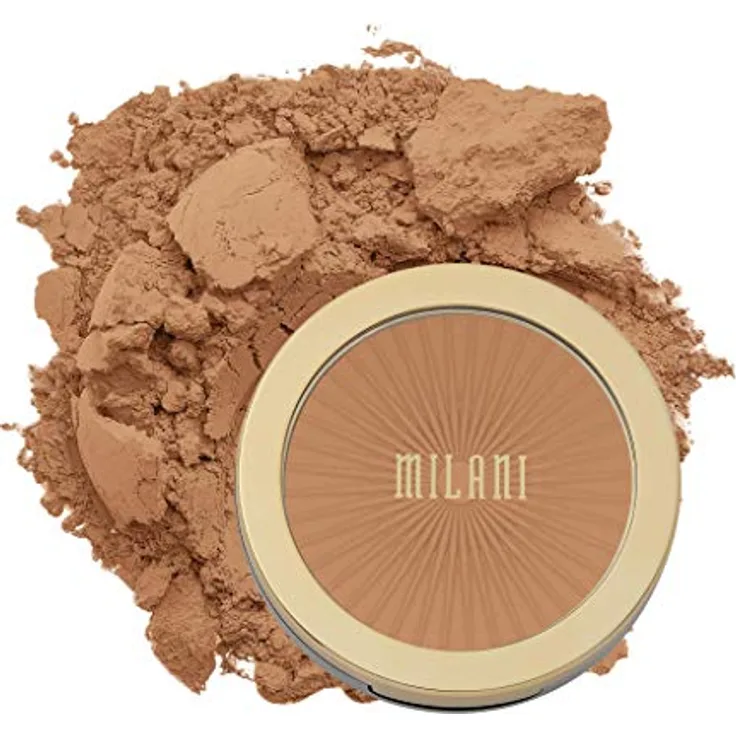 Milani Silky Matte Bronzing Powder - Sun Kissed, veganer Bronzer mit weicher Textur (9.6g)