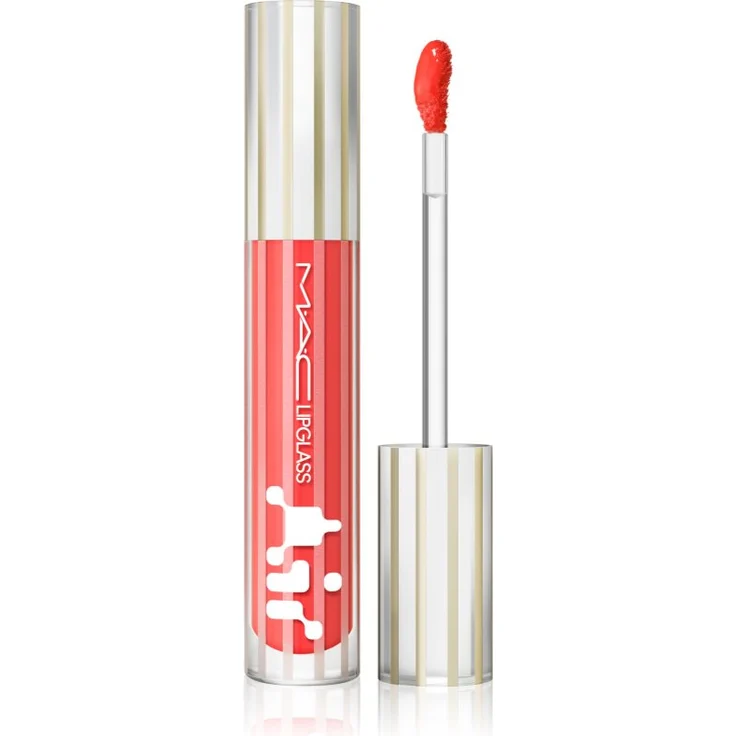 MAC Cosmetics Lipglass Air, hydratierendes Lipgloss in Spritz, 5 ml mit hochglänzendem Finish und schützendem Jojobaöl