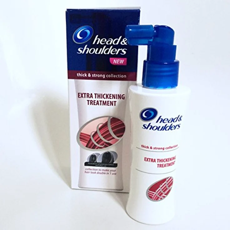 Head & Shoulders Traitement Thick & Forte, Extra eindickende Haarkur für verbesserte Haarwiderstandsfähigkeit, 50ml – Bild 2